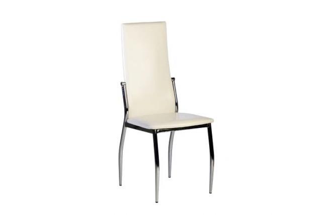 4 sillas de cocina/ comedor de dise&ntilde;o BERLIN de color blanco 