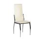 4 sillas de cocina/ comedor de dise&ntilde;o BERLIN de color blanco 