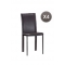 4 sillas de cocina/comedor de dise&ntilde;o LIFE de color marr&oacute;n 