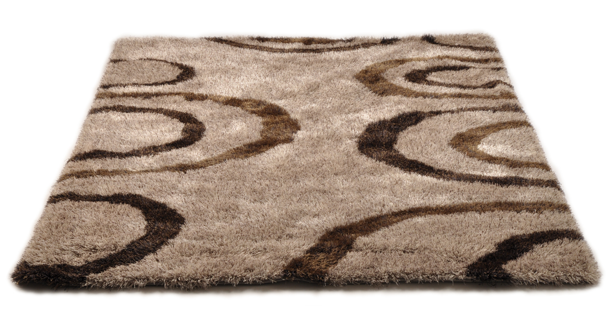 Alfombra gris y negra CERAISTE image 1