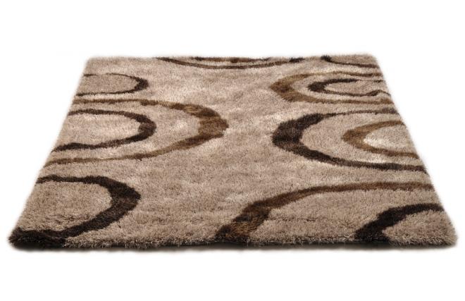 Alfombra gris y negra CERAISTE