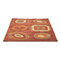 Alfombra naranja y roja LYS image pub1