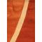 Alfombra naranja y roja VOLUBILIS