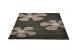 Alfombra negra y gris con motivos MARGUERITE image 1