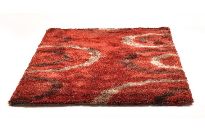 Alfombra roja con motivos ALOES