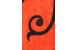 Alfombra roja y gris CLEMATITE image 2