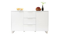 Aparador de dise&ntilde;o blanco lacado HALIFAX