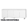 Aparador de dise&ntilde;o LEA de color negro 4 puertas  image pub1