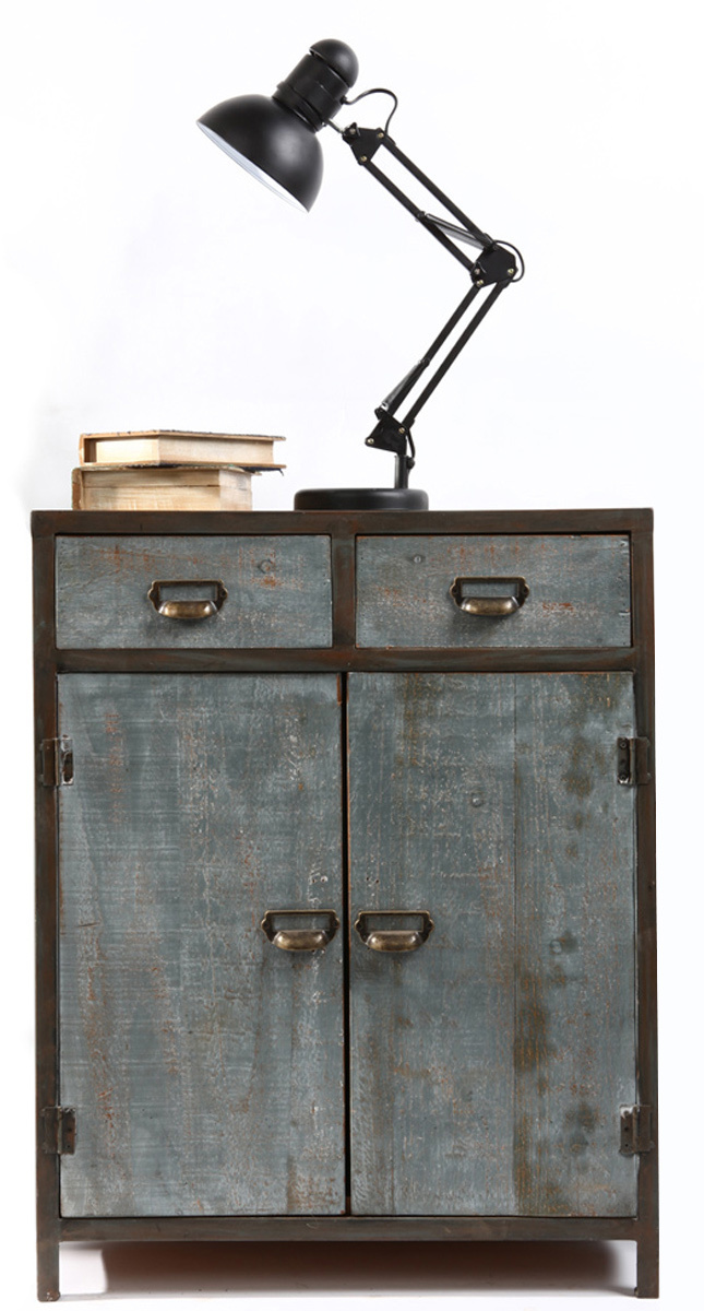 Aparador de madera y metal estilo industrial HARRY