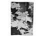 Biombo 3 partes FLORA madera y tela