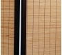 Biombo de 3 partes Kamiya de abeto y bamb&uacute;