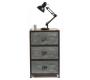 Cajonera madera y metal industrial 3 cajones TREVOR