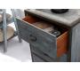 Cajonera madera y metal industrial 3 cajones TREVOR