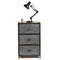 Cajonera madera y metal industrial 3 cajones TREVOR