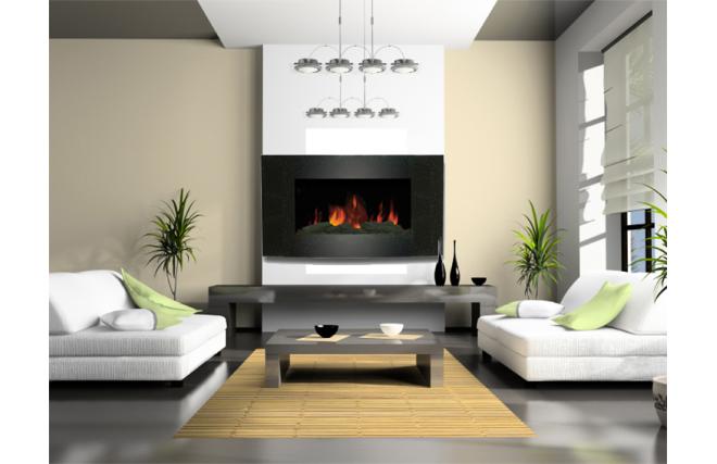 Chimenea decorativa el&eacute;ctrica de dise&ntilde;o VENEZIA
