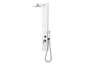 Columna de ducha hidromasajeante color blanco TRENDY