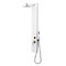 Columna de ducha hidromasajeante color blanco TRENDY
