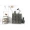 Comoda de madera estilo industrial 9 cajones Willard