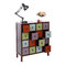 Comoda de madera multicolores MOSAICA