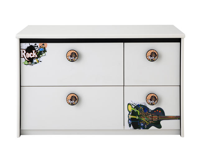 Comoda infantil blanca ROCK
