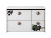 Comoda infantil blanca ROCK