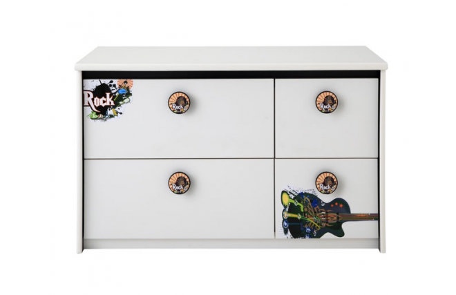 Comoda infantil blanca ROCK