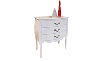 Comoda LOUISA 3 cajones � color blanco