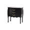 Comoda LOUISA 3 cajones � color negro