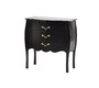 Comoda LOUISA 3 cajones � color negro