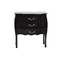 Comoda LOUISA 3 cajones � color negro