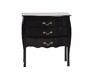 Comoda LOUISA 3 cajones � color negro