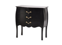Comoda LOUISA 3 cajones � color negro