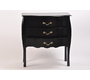Comoda LOUISA 3 cajones � color negro