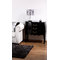 Comoda LOUISA 3 cajones � color negro