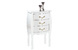 Comoda / mesita de noche LOUISA 3 cajones � color blanco image 2