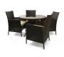 Conjunto BAHAMAS- 4 sillas y 1 mesa
