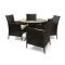 Conjunto BAHAMAS- 4 sillas y 1 mesa