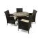 Conjunto BAHAMAS- 4 sillas y 1 mesa