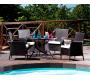 Conjunto BAHAMAS- 4 sillas y 1 mesa