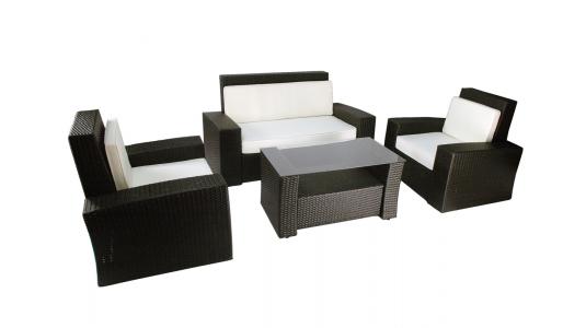 Conjunto BORA BORA- 2 sillones, 1 sof&aacute; 2 plazas y 1 mesa de sal&oacute;n image 1