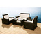 Conjunto BORA BORA- 2 sillones, 1 sof&aacute; 2 plazas y 1 mesa de sal&oacute;n