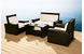 Conjunto BORA BORA- 2 sillones, 1 sof&aacute; 2 plazas y 1 mesa de sal&oacute;n image 2