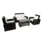 Conjunto BORA BORA- 2 sillones, 1 sof&aacute; 2 plazas y 1 mesa de sal&oacute;n