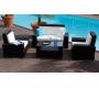 Conjunto BORA BORA- 2 sillones, 1 sof&aacute; 2 plazas y 1 mesa de sal&oacute;n