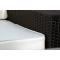 Conjunto BORA BORA- 2 sillones, 1 sof&aacute; 2 plazas y 1 mesa de sal&oacute;n color negro