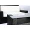 Conjunto BORA BORA- 2 sillones, 1 sof&aacute; 2 plazas y 1 mesa de sal&oacute;n color negro