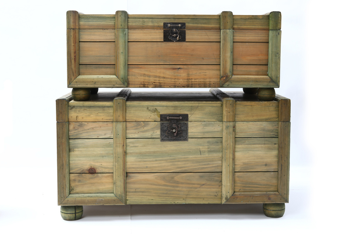 Conjunto de 2 baules CALLUM