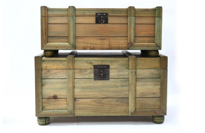 Conjunto de 2 baules CALLUM