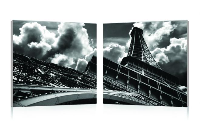 Conjunto de 2 cuadros de dise&ntilde;o PARIS