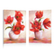 Conjunto de 2 cuadros de dise&ntilde;o POPPIES